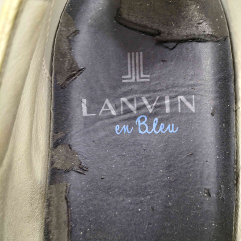 ランバンオンブルー LANVIN en Bleu スエードレザーコンビシューズ メンズ JPN:25.5
