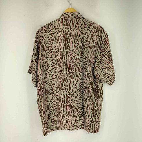 ショット Schott 24SS RAYON SHIRT LEOPARD メンズ JPN:XL