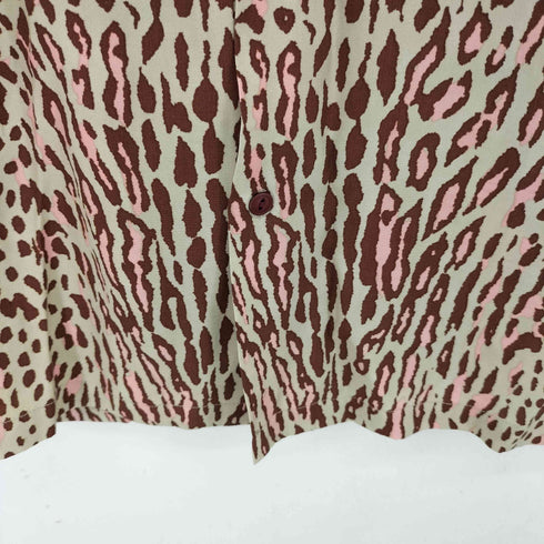 ショット Schott 24SS RAYON SHIRT LEOPARD メンズ JPN:XL