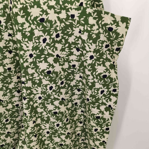 ザラ ZARA 花柄サロペット レディース S