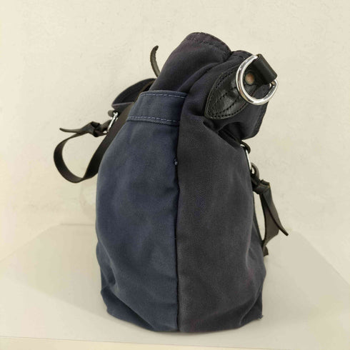 ユケテン Yuketen USハンドメイド レザーハンドル キャンバストートバッグ メンズ