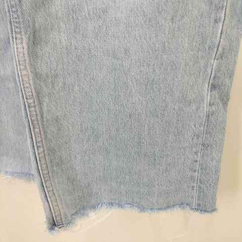 ザラ ZARA ボタンフライダメージデニムパンツ レディース 32