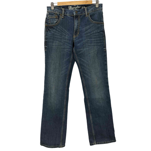 ラングラー Wrangler SLIM BOOT ジップフライデニムパンツ メンズ W30 L32