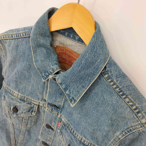リーバイス Levis 90S J02刻印 日本製 bigE 3rd 71557 デニムトラッカージャケット メンズ US:38