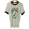 QLT USA製 フロントプリントリンガーTシャツ メンズ JPN:XL