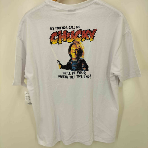フリークスストア FREAKS STORE 別注 ビッグシルエット バックプリント クルーネックTシャツ メンズ JPN:S