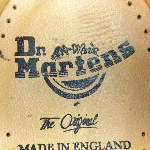 ドクターマーチン Dr.Martens 90s The Original イングランド製 アルミアイレット イエローステッチ無し 3ホールシューズ メンズ 8