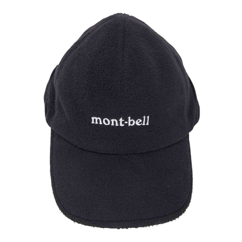 モンベル mont bell CLIMAPLUS ロゴ刺繍 耳当て付 キャップ メンズ JPN:L