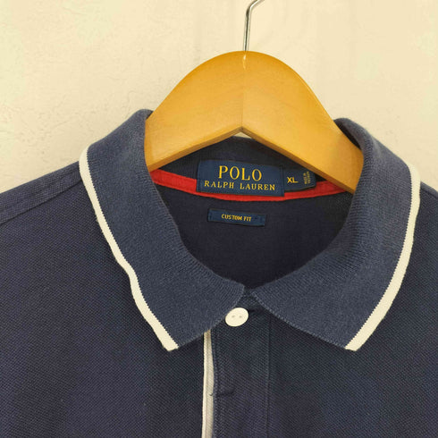 ポロラルフローレン POLO RALPH LAUREN CUSTOM FIT OPEN 65 ビッグポニー刺繍 ポロシャツ メンズ JPN:XL