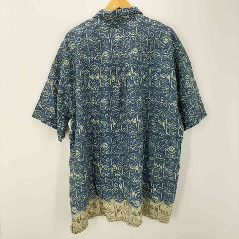 セントジョンズベイ STJOHNS BAY S/S リネンコットン総柄シャツ メンズ JPN:XXL