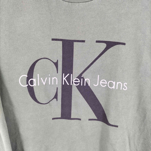 カルバンクライン CALVIN KLEIN ロゴプリントスウェット メンズ JPN:L