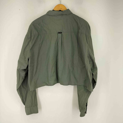 ラングラー Wrangler クロップド L/S シャツ レディース 3X