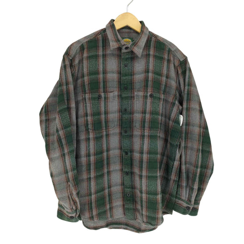 カベラス Cabelas 90s マドラスチェック 2P コットンL/S シャツ メンズ JPN:L