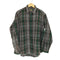 カベラス Cabelas 90s マドラスチェック 2P コットンL/S シャツ メンズ JPN:L