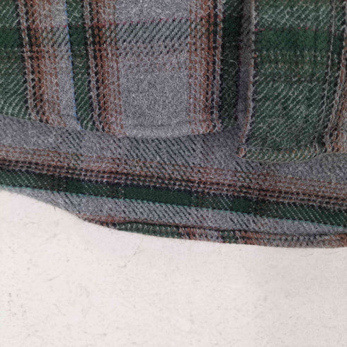 カベラス Cabelas 90s マドラスチェック 2P コットンL/S シャツ メンズ JPN:L