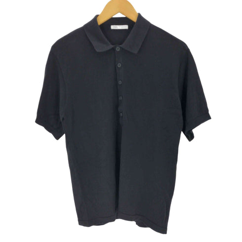 ザラ ZARA KNIT POLO SHIRT WITH BUTTONS メンズ JPN:M