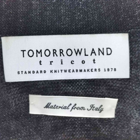 トゥモローランドトリコ TOMORROWLAND tricot ティントリネン Vネックカーディガン メンズ JPN:L