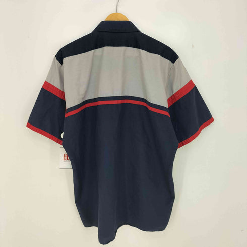 レッドキャップ RED KAP 00s 企業ロゴ ワークシャツ メンズ L-SS