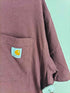 カーハート Carhartt ORIGINAL FIT ロゴパッチ半袖ポケットTシャツ ビッグサイズ メンズ JPN:L
