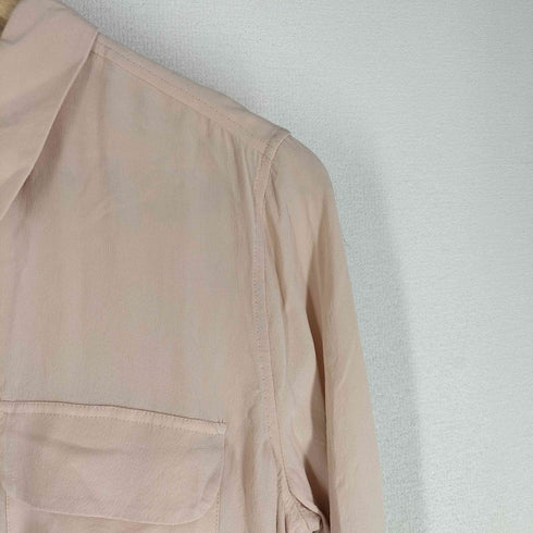 エキプモンフェム EQUIPMENT FEMME SILK100% ボタン長袖シャツ レディース JPN:S