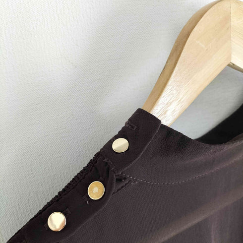 ザラ ZARA シフォンプリーツ ミディ ワンピース レディース JPN:XS