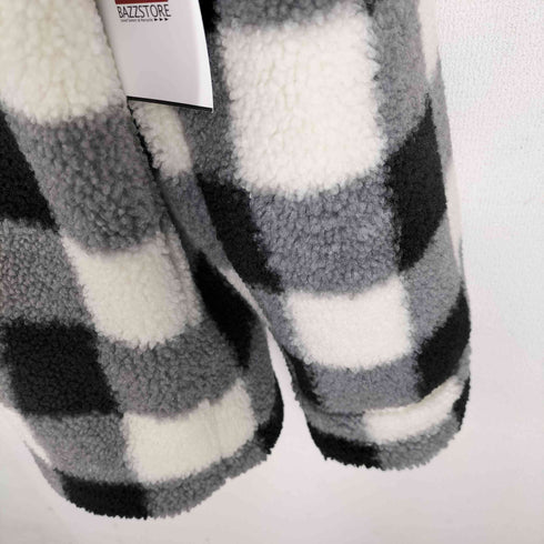 ザラ ZARA チェックボアジャケット メンズ JPN:XL