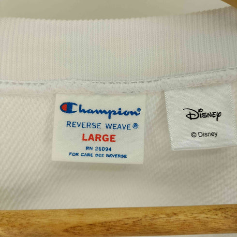 チャンピオン Champion REVERSE WEAVE キャラクター プリント クルーネック スウェット レディース import:L