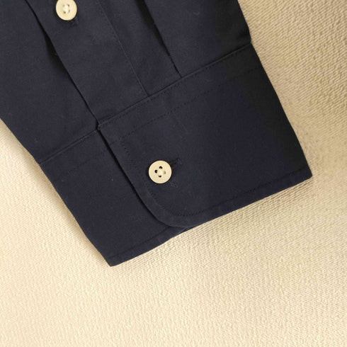 ローレンラルフローレン LAUREN RALPH LAUREN NON IRON ロゴ刺繍 コットンボタン長袖シャツ レディース JPN:M