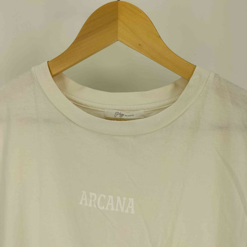 プラージュ PLAGE 21SS garment dye logo Tシャツ レディース