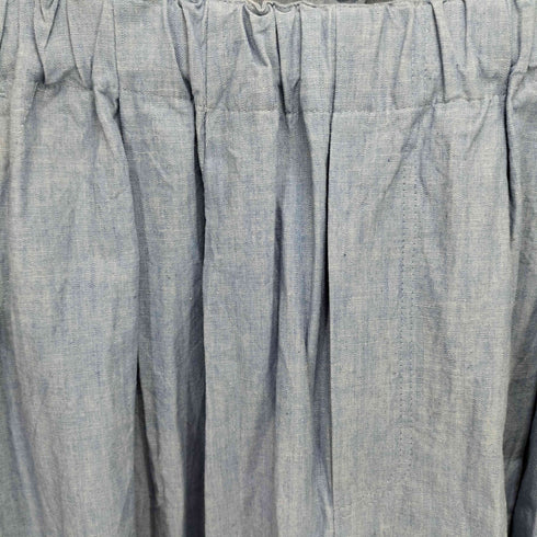 ミズイロインド mizuiro ind chambray wide cargo PT レディース