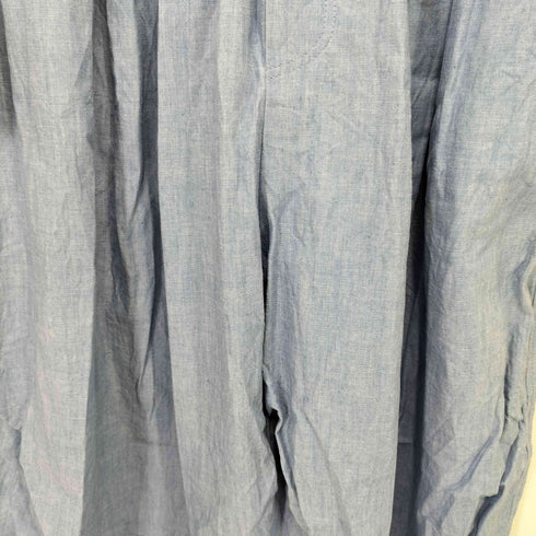 ミズイロインド mizuiro ind chambray wide cargo PT レディース