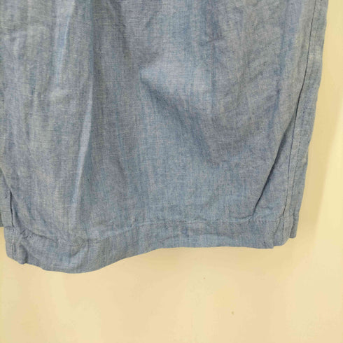 ミズイロインド mizuiro ind chambray wide cargo PT レディース