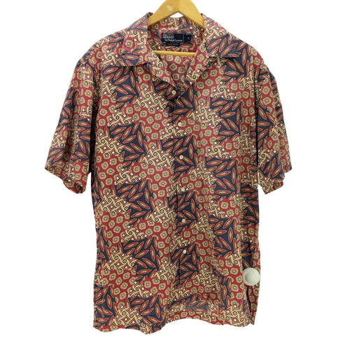 ポロバイラルフローレン Polo by RALPH LAUREN バティック柄 ビンテージスカーフ柄 半袖 開襟シャツ アロハシャツ メンズ JPN:M