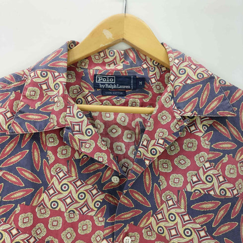 ポロバイラルフローレン Polo by RALPH LAUREN バティック柄 ビンテージスカーフ柄 半袖 開襟シャツ アロハシャツ メンズ JPN:M
