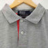 ポロバイラルフローレン Polo by RALPH LAUREN USA製 ポケット付き 鹿の子 長袖ポロシャツ メンズ JPN:M