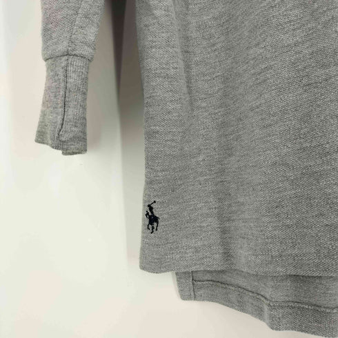 ポロバイラルフローレン Polo by RALPH LAUREN USA製 ポケット付き 鹿の子 長袖ポロシャツ メンズ JPN:M