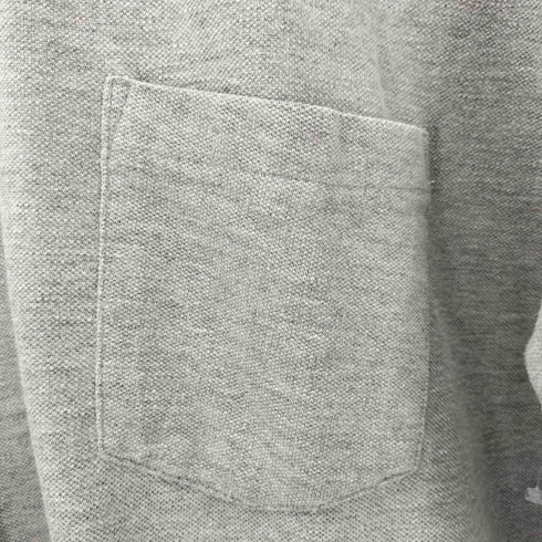 ポロバイラルフローレン Polo by RALPH LAUREN USA製 ポケット付き 鹿の子 長袖ポロシャツ メンズ JPN:M