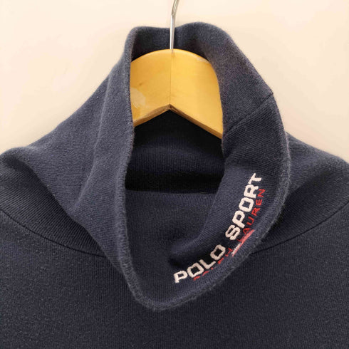 ポロスポーツラルフローレン POLO SPORT RALPH LAUREN ロゴ刺しゅう タートルネックカットソー メンズ JPN:L
