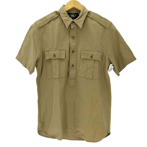 ダブルアールエルラルフローレン RRL RALPH LAUREN 半袖 サファリシャツ メンズ JPN:S