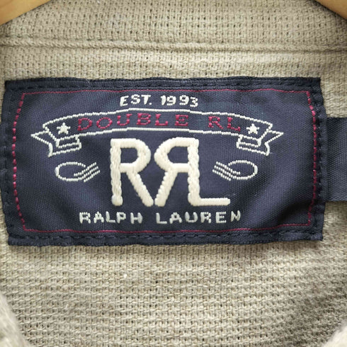 ダブルアールエルラルフローレン RRL RALPH LAUREN 半袖 サファリシャツ メンズ JPN:S