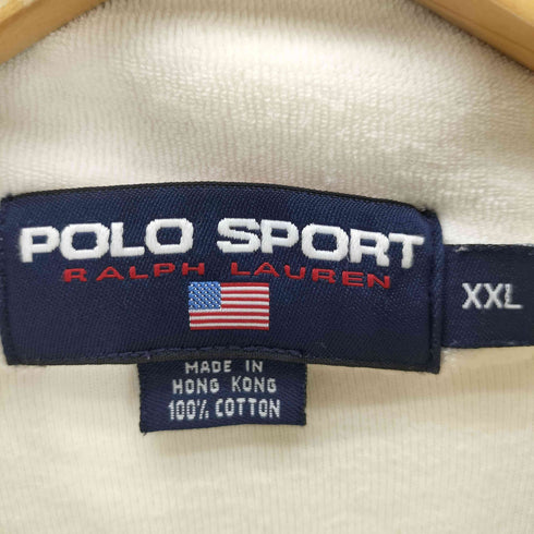 ポロスポーツラルフローレン POLO SPORT RALPH LAUREN ポニー刺しゅう パイル地 ジップアップブルゾン メンズ JPN:XXL