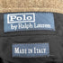 ポロバイラルフローレン Polo by RALPH LAUREN イタリア製 ストレートスラックス メンズ 34S 44S