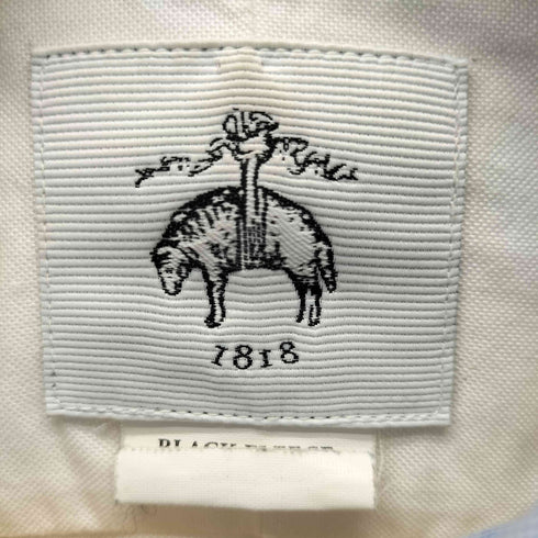 ブラックフリースバイブルックスブラザーズ BLACK FLEECE BY BROOKS BROTHERS USA製 切替 ボタンダウン長袖シャツ レディース BB0