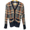 ブラックフリースバイブルックスブラザーズ BLACK FLEECE BY BROOKS BROTHERS コットン チェック柄 カーディガン レディース BB1