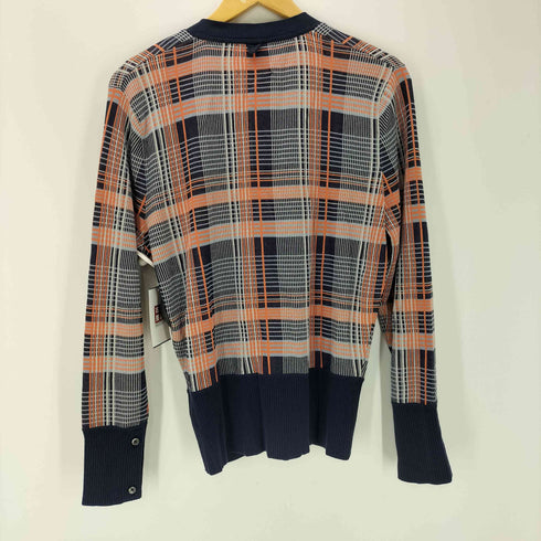 ブラックフリースバイブルックスブラザーズ BLACK FLEECE BY BROOKS BROTHERS コットン チェック柄 カーディガン レディース BB1
