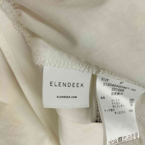 エレンディーク ELENDEEK バルーンスリーブブラウス レディース FREE