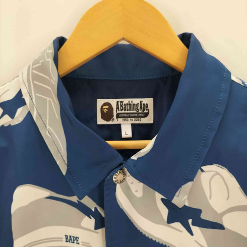 アベイシングエイプ A BATHING APE Random STA Coach Jacket メンズ JPN:L