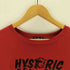 ヒステリックグラマー HYSTERIC GLAMOUR HYS NEVER TOO SOON柄 Tシャツ メンズ JPN:L