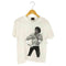 ビジュー装飾 プリント S/S Tシャツ メンズ JPN:M