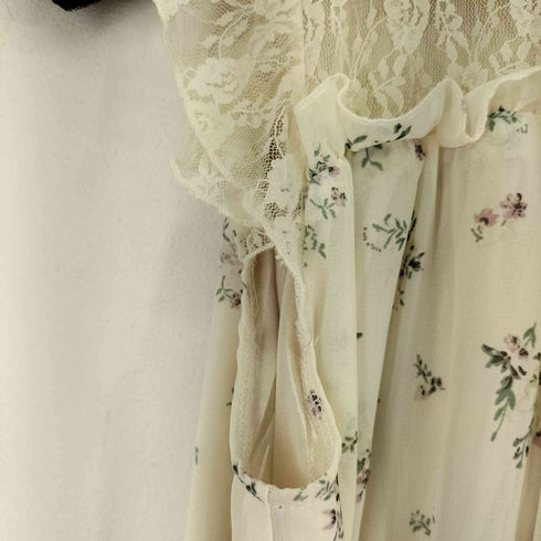 アクシーズファム axes femme レース切替花柄ワンピース レディース JPN:M